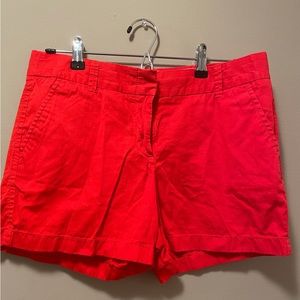 Red shorts